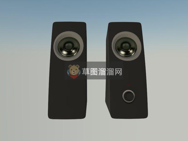 音响设备SU模型
