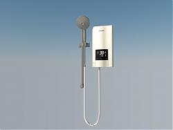 花洒电热水器SU模型