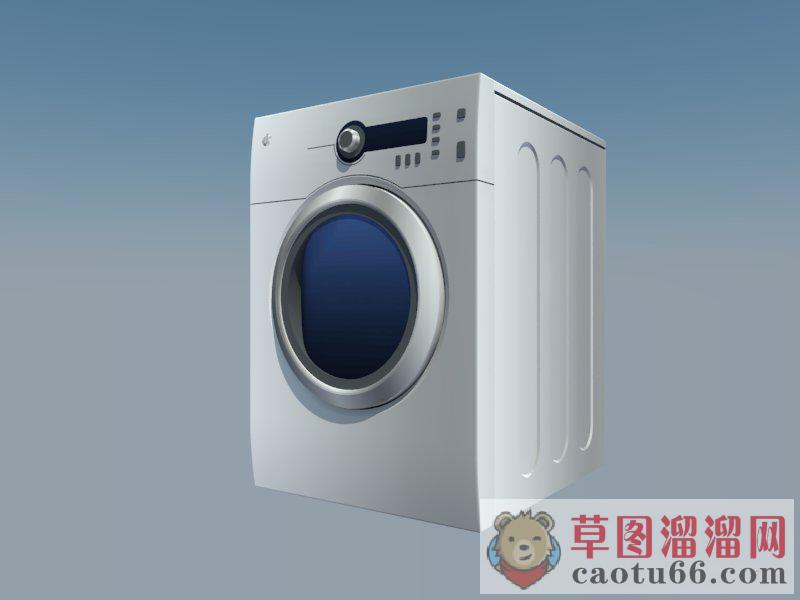 滚筒洗衣机SU模型