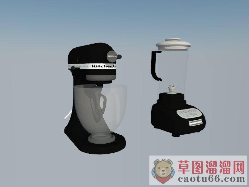 果汁机SU模型