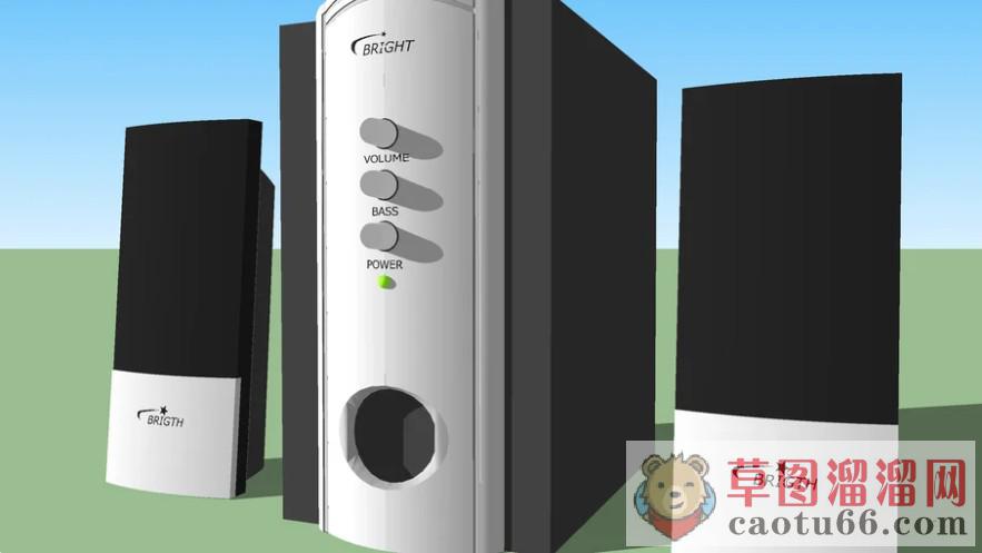 音响SU模型
