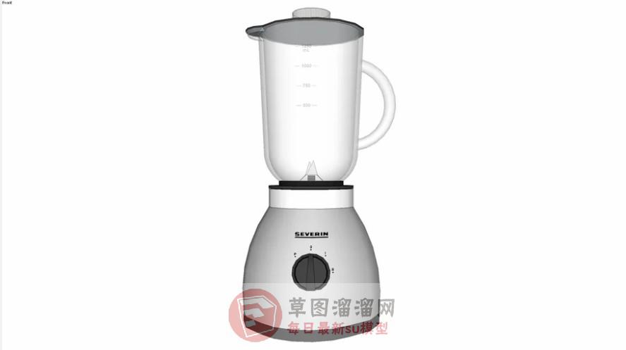 打果汁机SU模型
