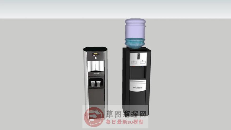 饮水机家电SU模型