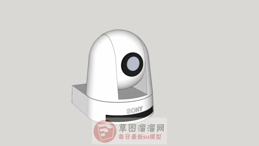 WIFI监控摄像头SU模型