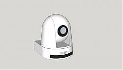 WIFI监控摄像头SU模型