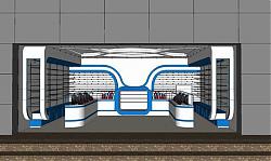 三星手机店SU模型