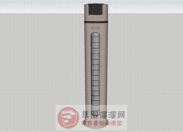 空调立式空调柜式SU模型