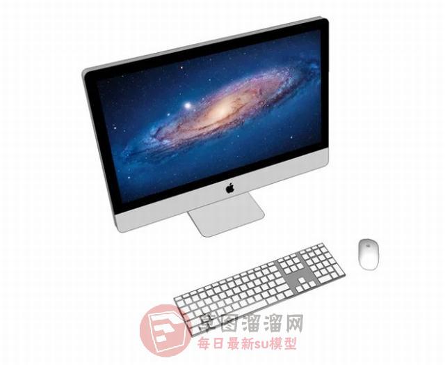 苹果电脑台式SU模型