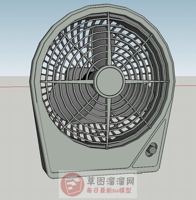 鸿运扇风扇电扇SU模型