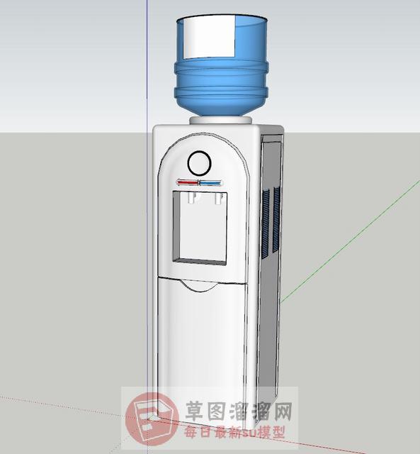 饮水机家电SU模型