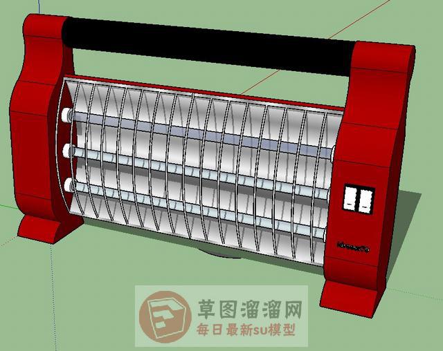 暖气片加热器家电SU模型