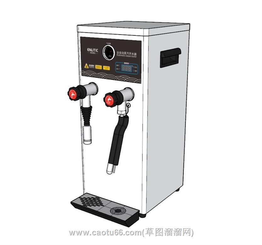 蒸汽开水器饮水机SU模型