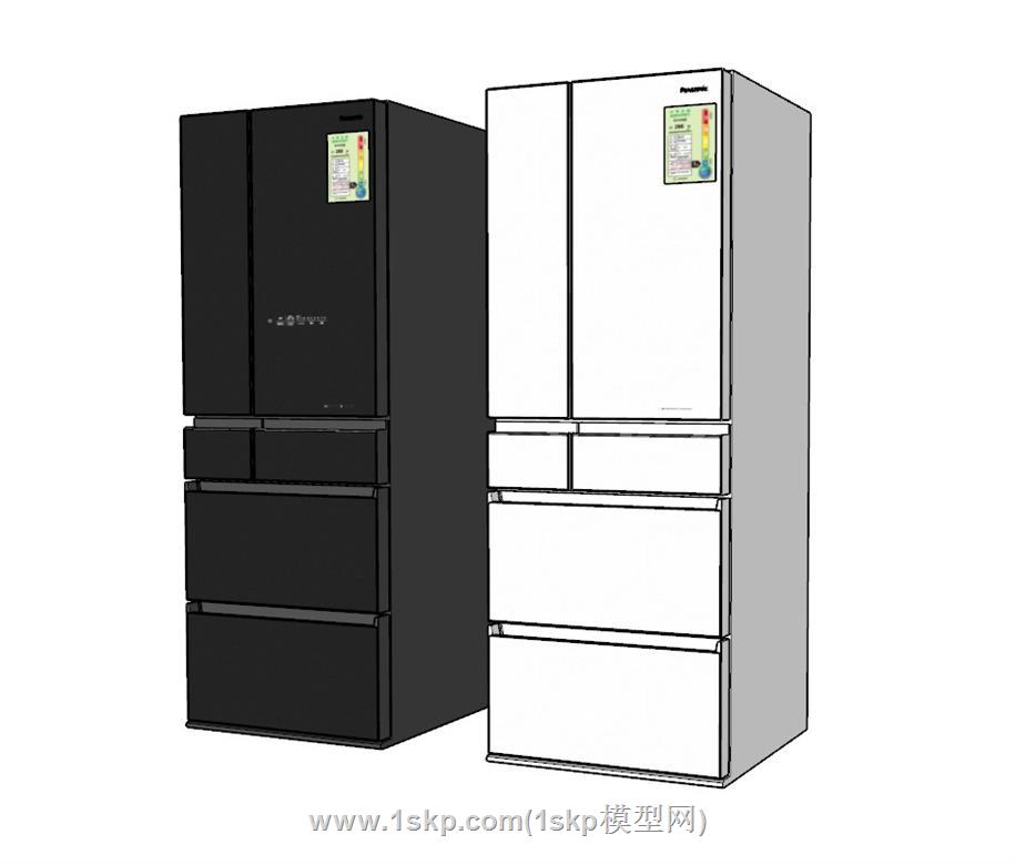 冰箱家电SU模型