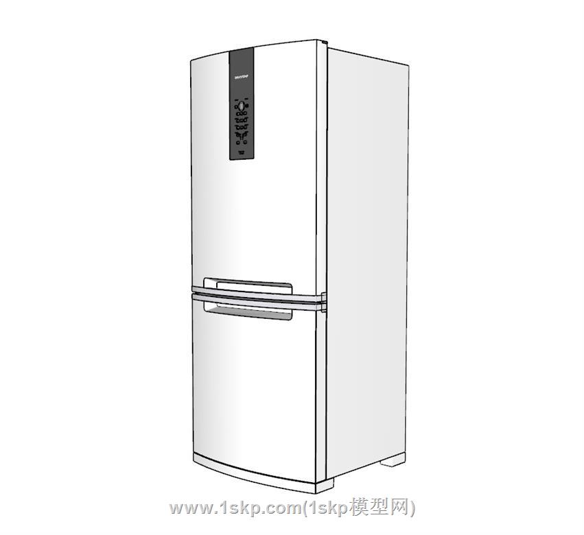 冰箱家电SU模型