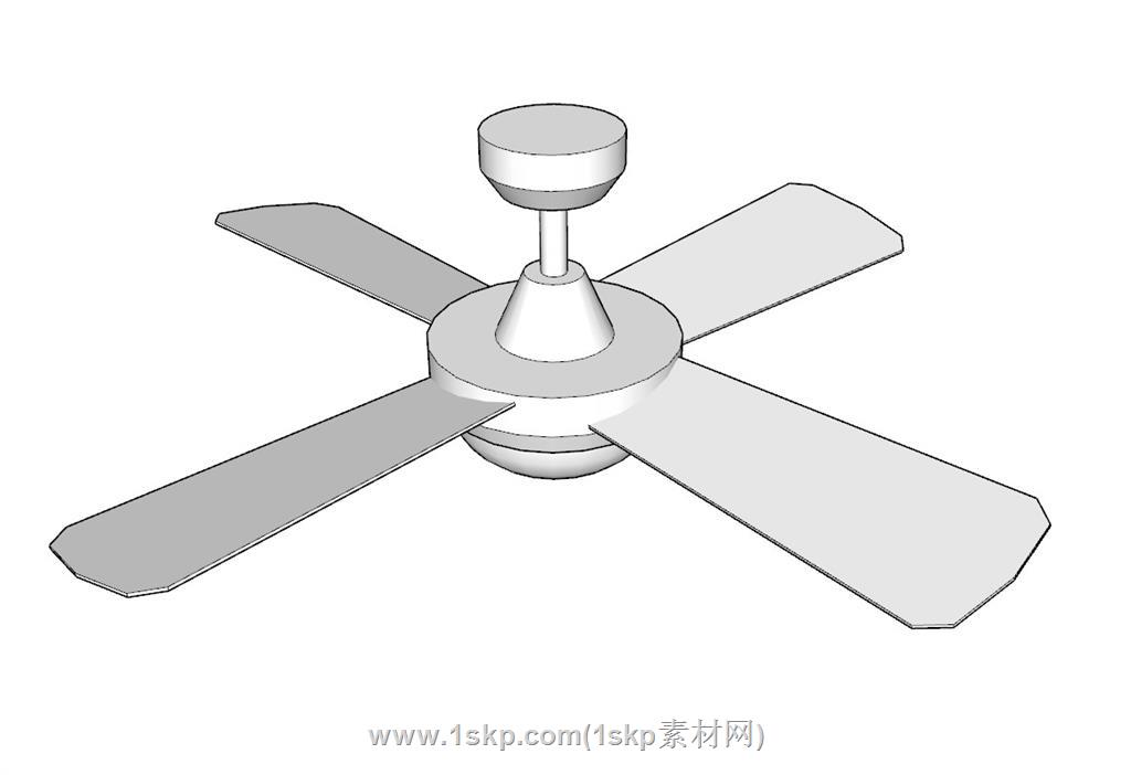 吊扇风扇SU模型