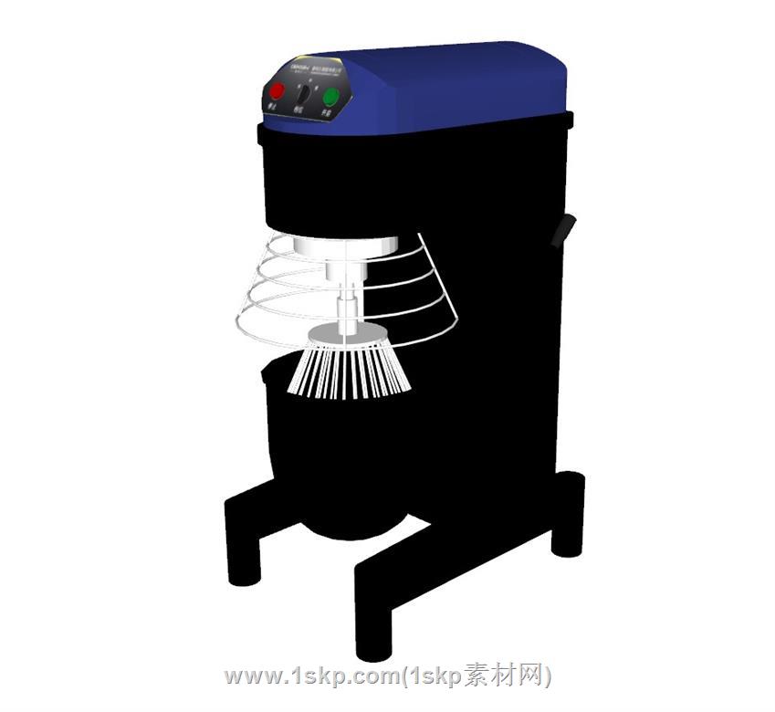 打蛋器搅拌SU模型