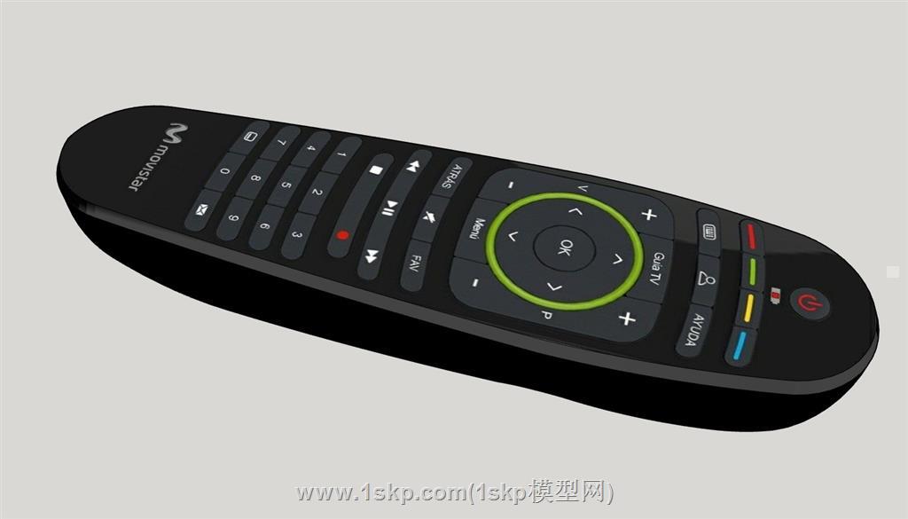遥控器SU模型