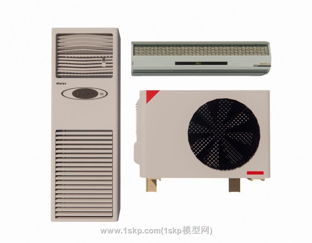 空调SU模型