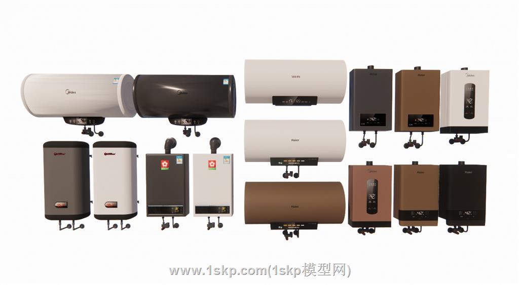 热水器SU模型