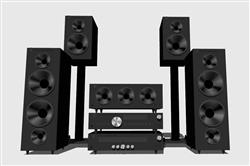 音响架扩音器空放