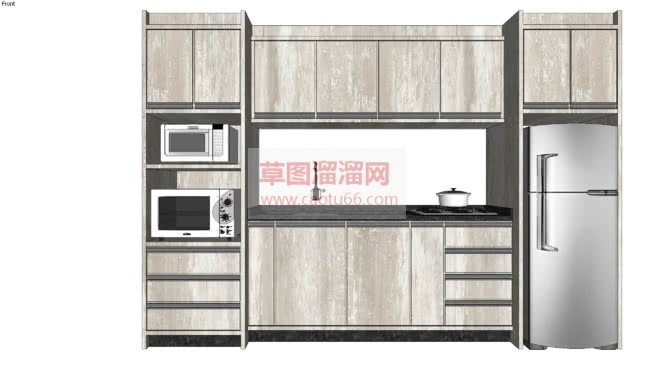 软件如何画厨SU模型