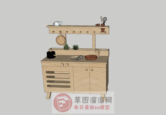 橱柜SU模型