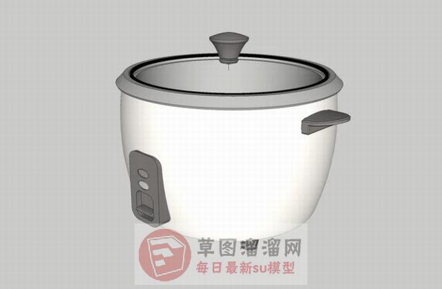电饭锅SU模型