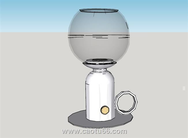 果汁机豆浆机厨具SU模型