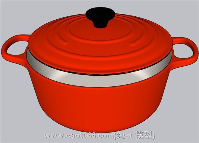 厨房厨具锅头SU模型
