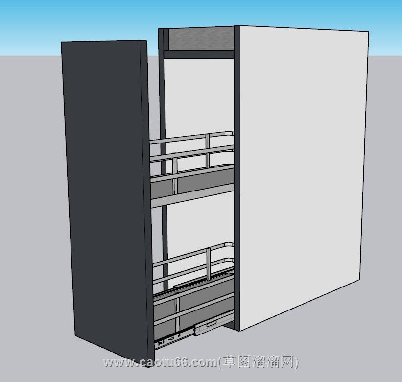 厨房筷子勺子SU模型