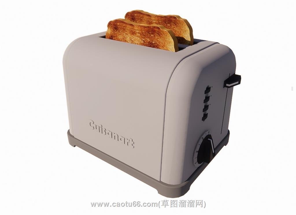 早餐面包机SU模型