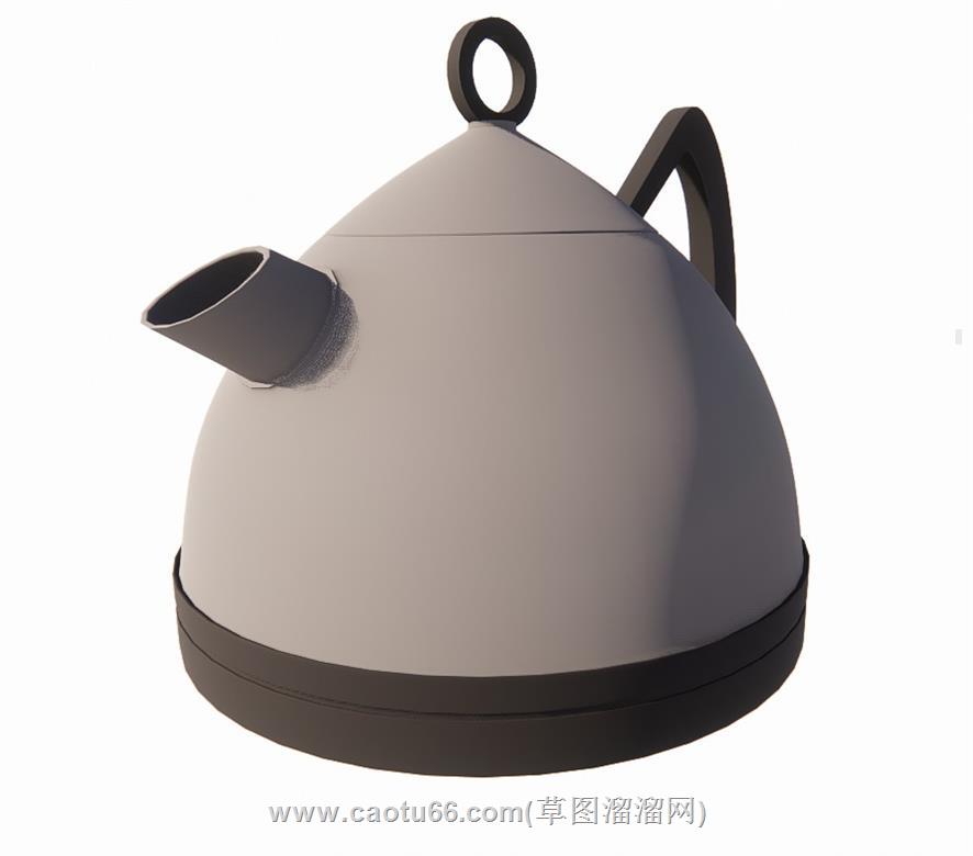 烧水壶开水壶SU模型