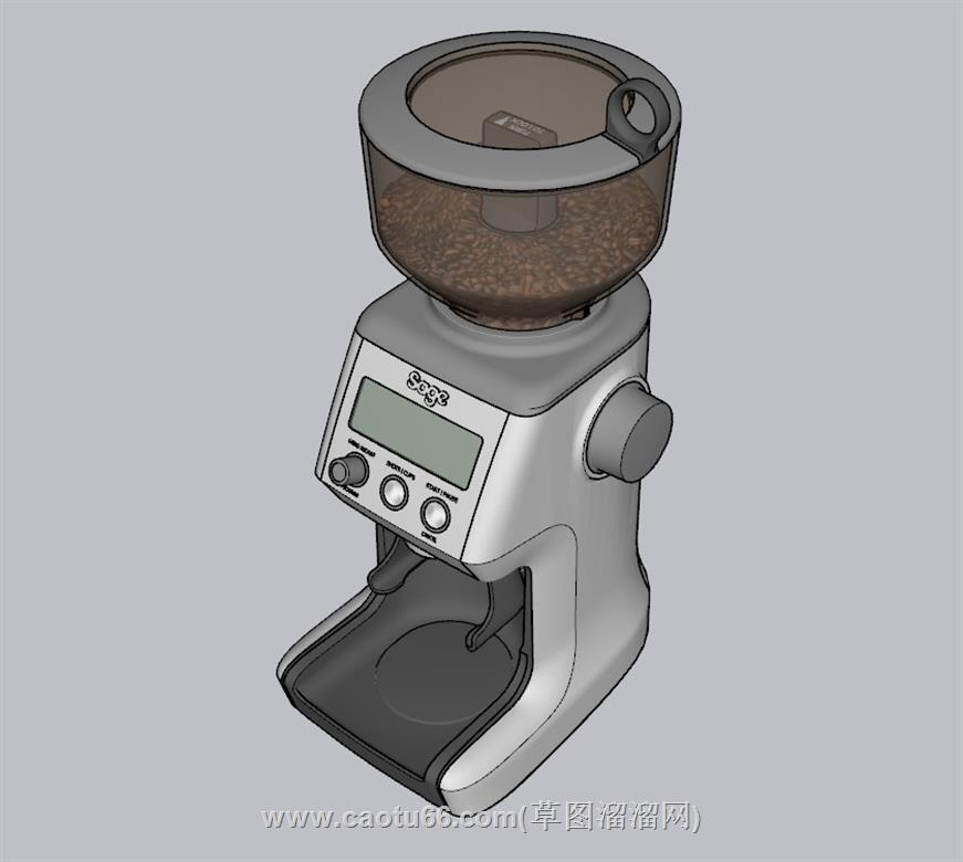 咖啡机厨房道具SU模型