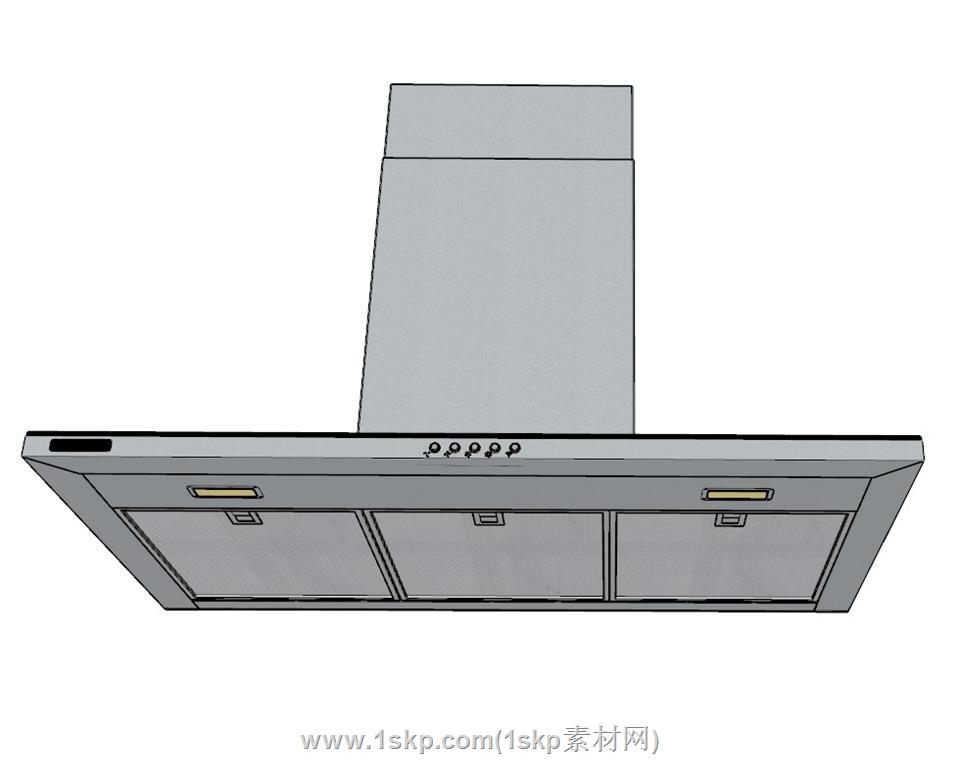 油烟机抽油SU模型