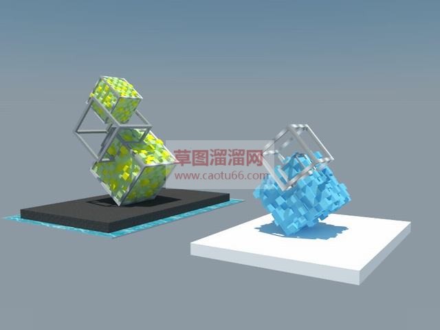 雕塑SU模型