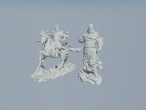 关云长战将关羽SU模型