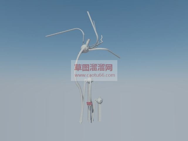 草图大师抽象SU模型