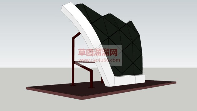 树形小雕塑免SU模型