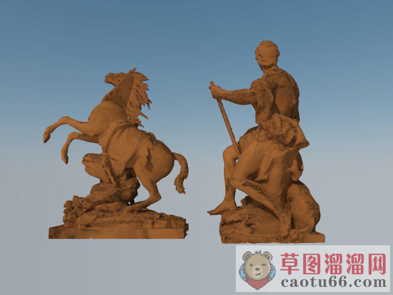 欧式工艺品雕塑SU模型