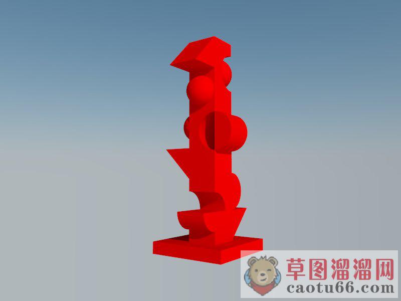 雕塑SU模型