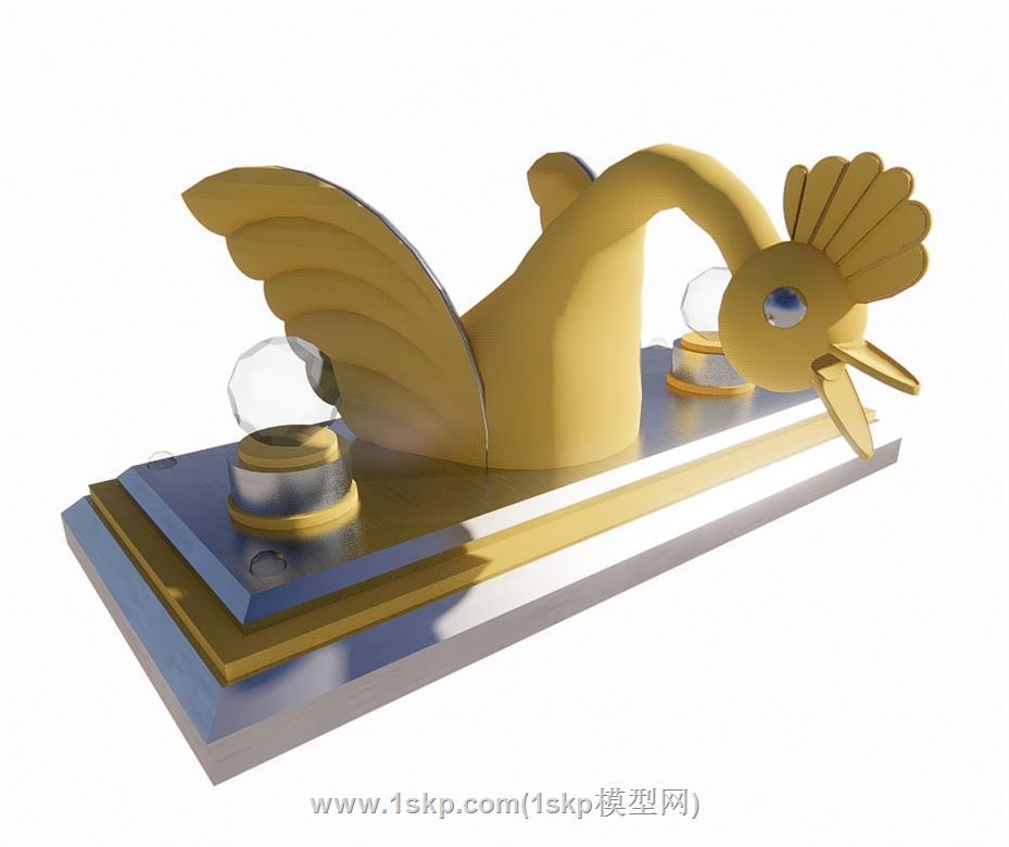 天鹅SU模型