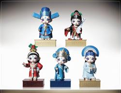京剧雕塑人物SU模型
