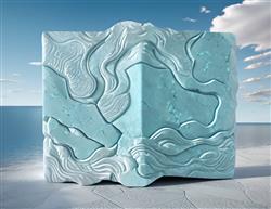 浮雕石雕SU模型