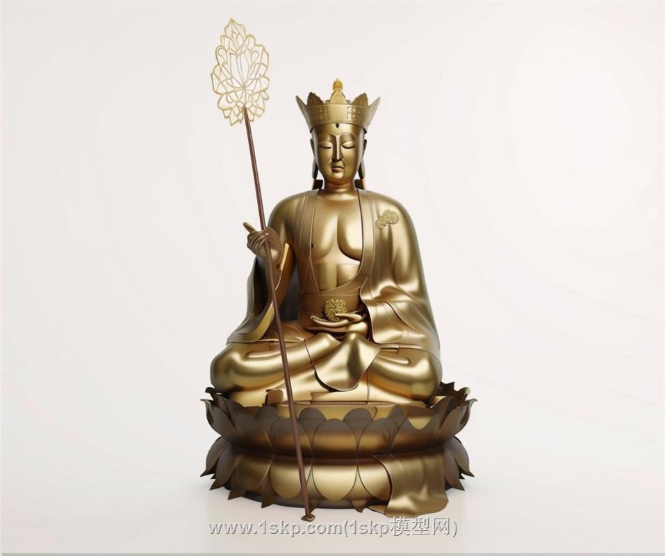唐僧佛像SU模型