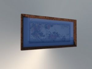 相框画装饰画SU模型 免费sketchup模型下载