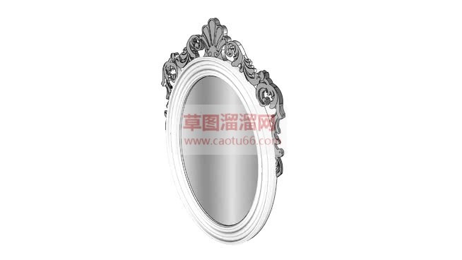 装饰镜子SU模型