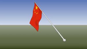 国旗旗帜SU模型