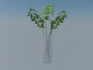 花瓶摆件SU模型