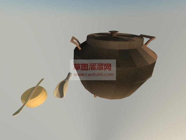 茶具SU模型
