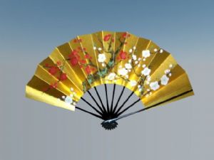 折扇扇子装饰品SU模型